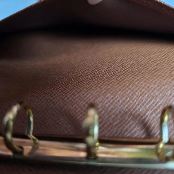 Louis Vuitton Epi Small Agenda Brown